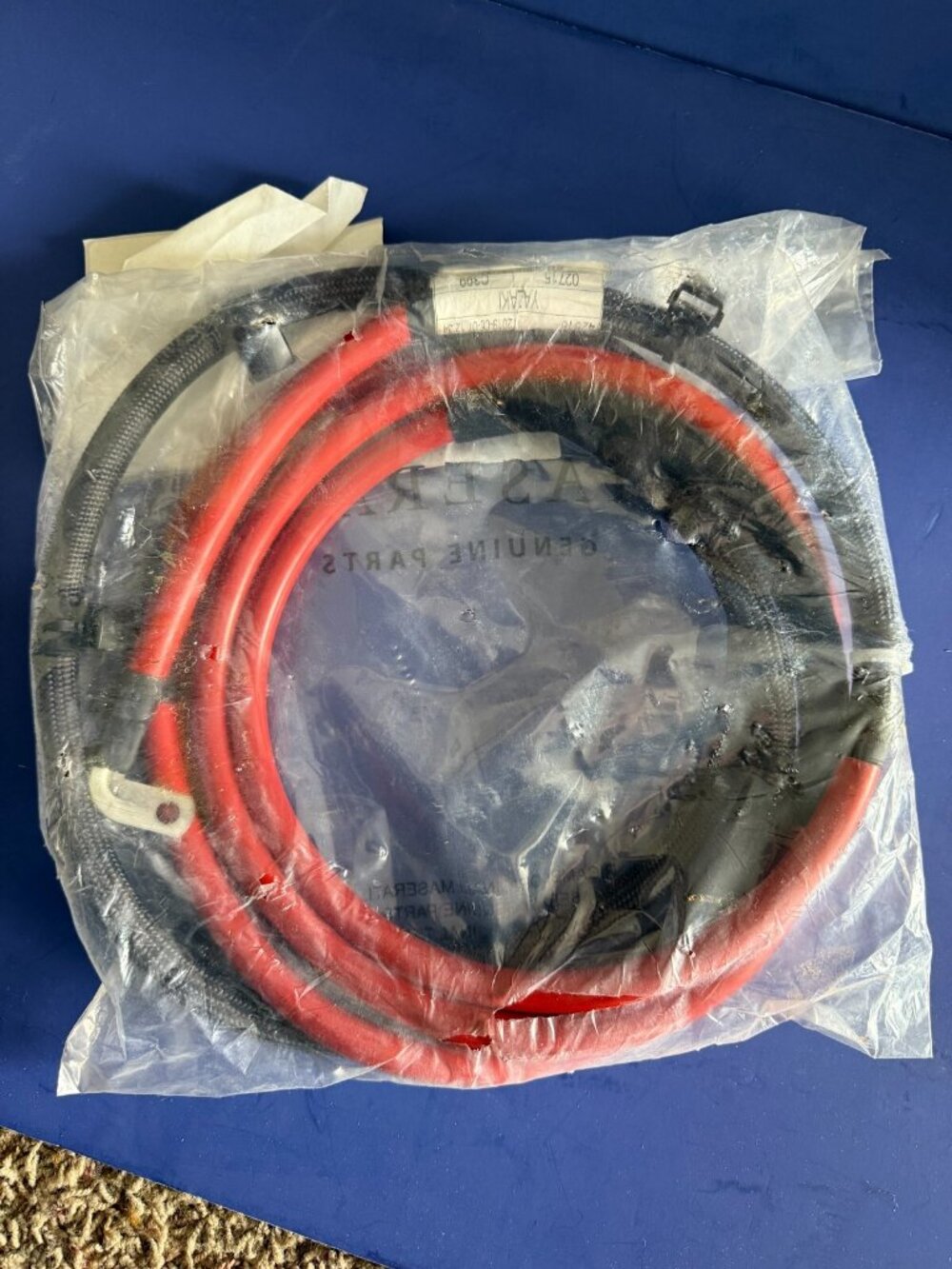 NEW Maserati Ghibli Battery Positive Pole Cable 670037066 OEM 2014-2017